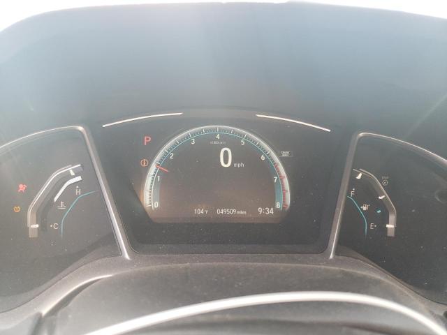 JHMFC1F70JX018386 - 2018 HONDA CIVIC EXL ნაცრისფერი ფოტო 9