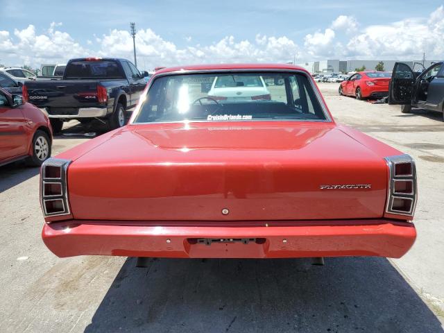 VL21B8E124052 - 1968 PLYMOUTH VALIANT RED photo 6