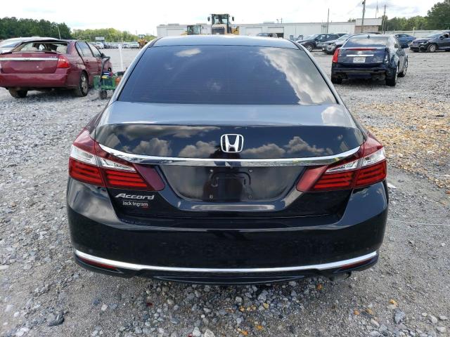 1HGCR2F3XHA256184 - 2017 HONDA ACCORD LX BLACK photo 6