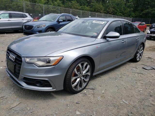 WAUHGAFC6CN051464 - 2012 AUDI A6 PRESTIGE ვერცხლისფერი ფოტო 1