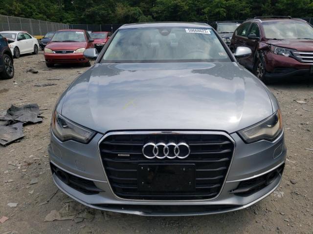 WAUHGAFC6CN051464 - 2012 AUDI A6 PRESTIGE SILVER photo 5