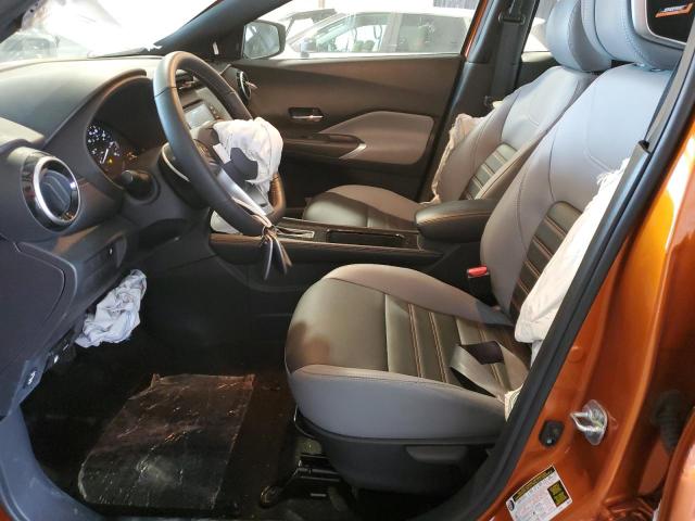 3N1CP5DV3PL468655 - 2023 NISSAN KICKS SR ORANGE photo 7