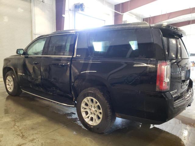 1GKS2GKC7JR308139 - 2018 GMC YUKON XL K1500 SLT BLACK photo 2