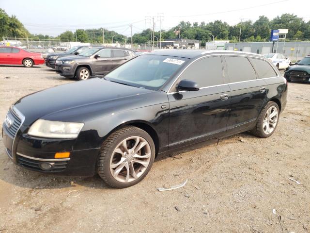 WAUKH74F46N108171 - 2006 AUDI A6 AVANT QUATTRO BLACK photo 1