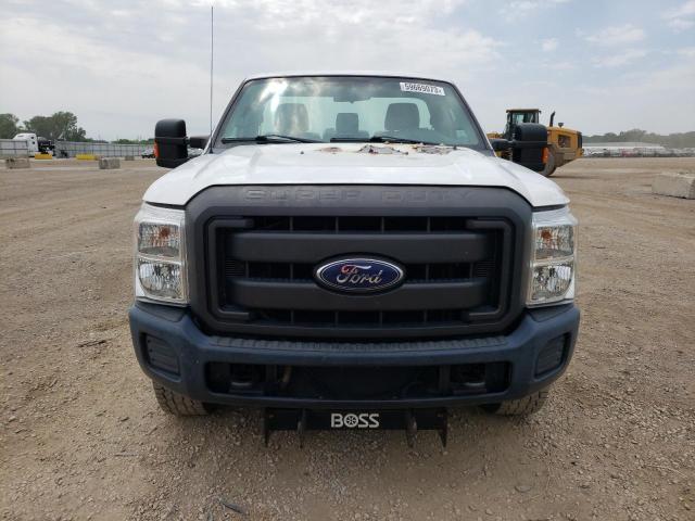 1FTRF3B62GEC57618 - 2016 FORD F350 SUPER DUTY WHITE photo 5