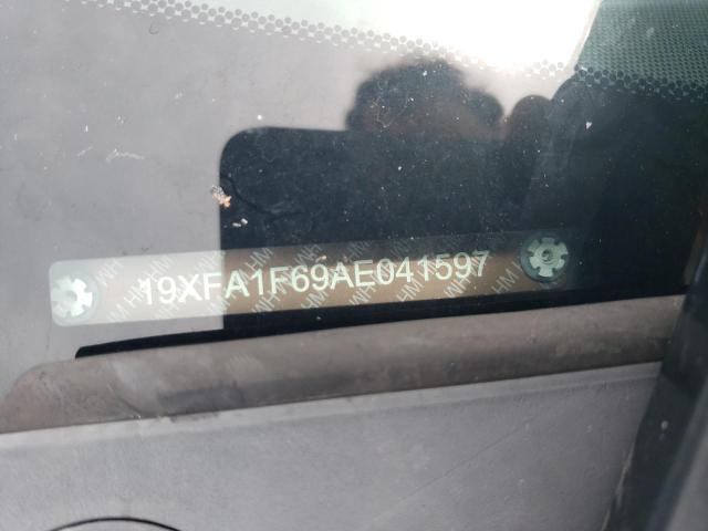 19XFA1F69AE041597 - 2010 HONDA CIVIC LX-S Boz foto 12