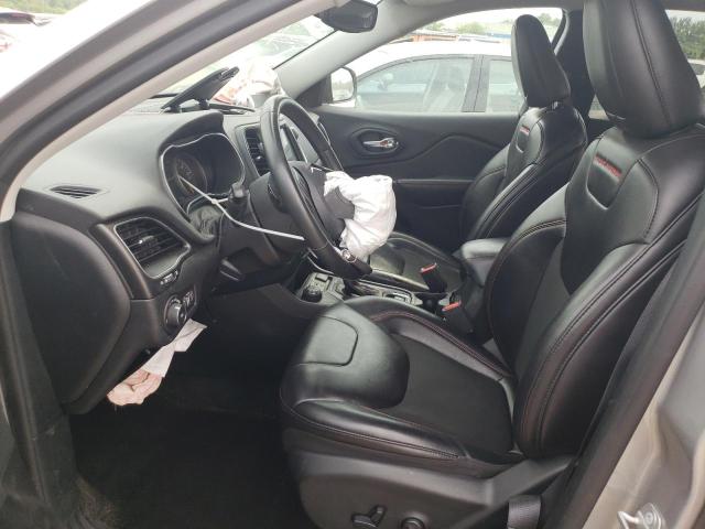 1C4PJMBX8KD404978 - 2019 JEEP CHEROKEE TRAILHAWK SILVER photo 7