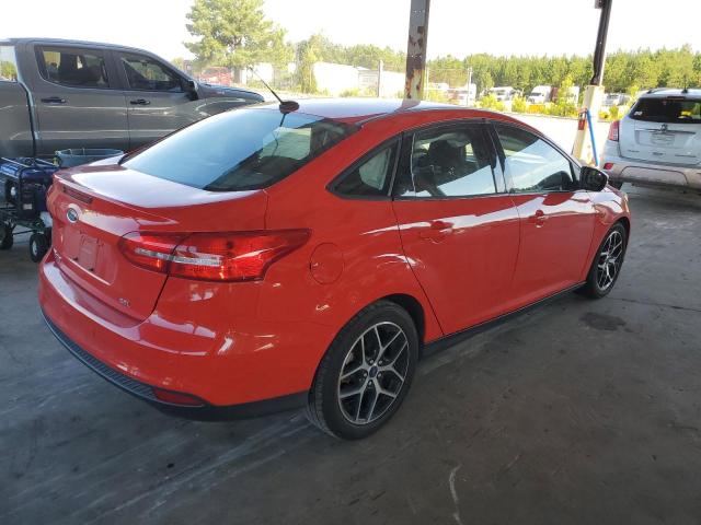 1FADP3H27HL256155 - 2017 FORD FOCUS SEL RED photo 3