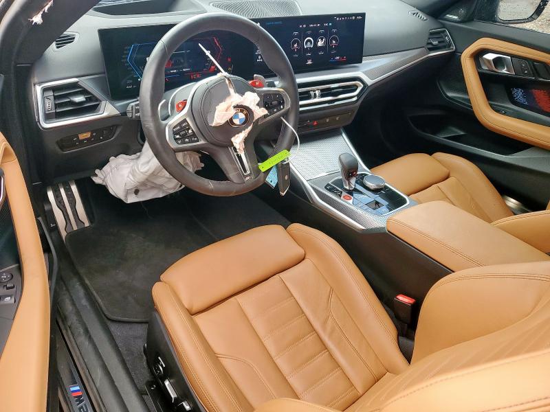 3MF13DM08R8E30274 - 2024 BMW M2 GRAY photo 8