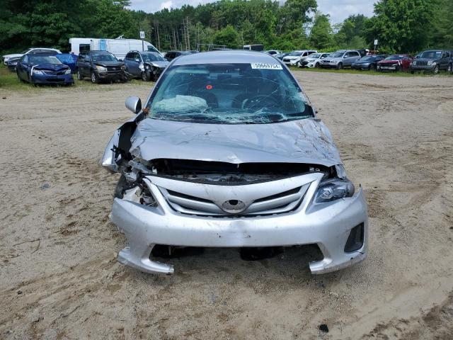 2T1BU4EE4BC734092 - 2011 TOYOTA COROLLA BASE SILVER photo 5