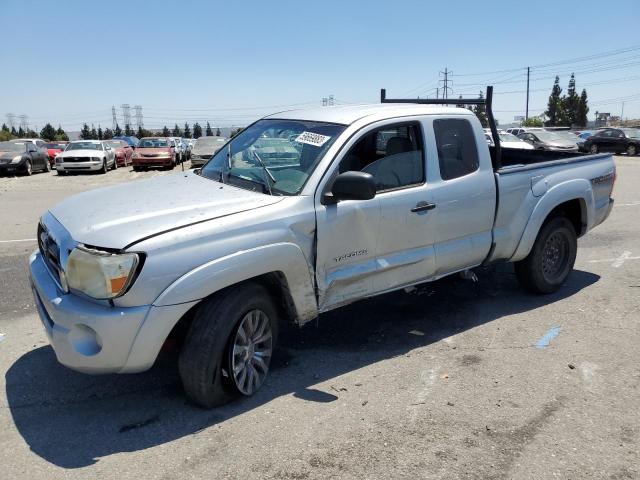 5TETU62N87Z356736 - 2007 TOYOTA TACOMA PRERUNNER ACCESS CAB SILVER photo 1