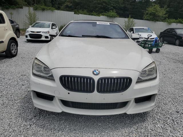 WBAYM9C56DDW20186 - 2013 BMW 650 I WHITE photo 5