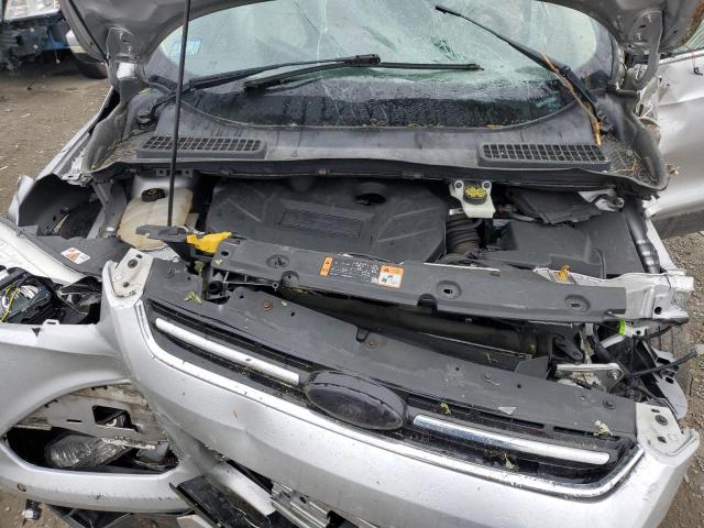 1FMCU9J94FUA13477 - 2015 FORD ESCAPE TITANIUM GRAY photo 12