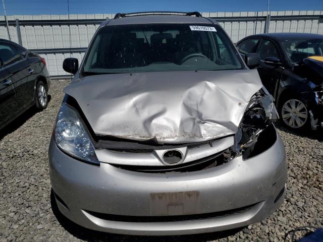 5TDZK23C88S201706 - 2008 TOYOTA SIENNA CE SILVER photo 5