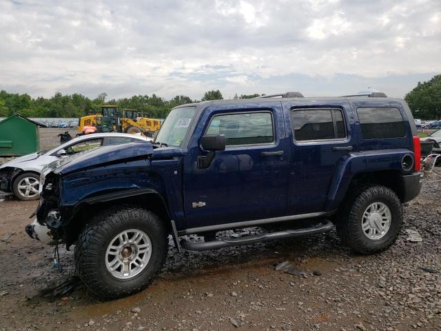 5GTEN13E588159249 - 2008 HUMMER H3 BLUE photo 1