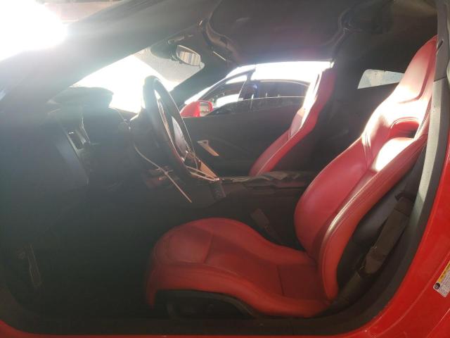 1G1YA2D73E5122714 - 2014 CHEVROLET CORVETTE STINGRAY 1LT RED photo 7