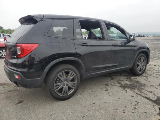 5FNYF8H55LB005670 - 2020 HONDA PASSPORT EXL أسود صورة 3