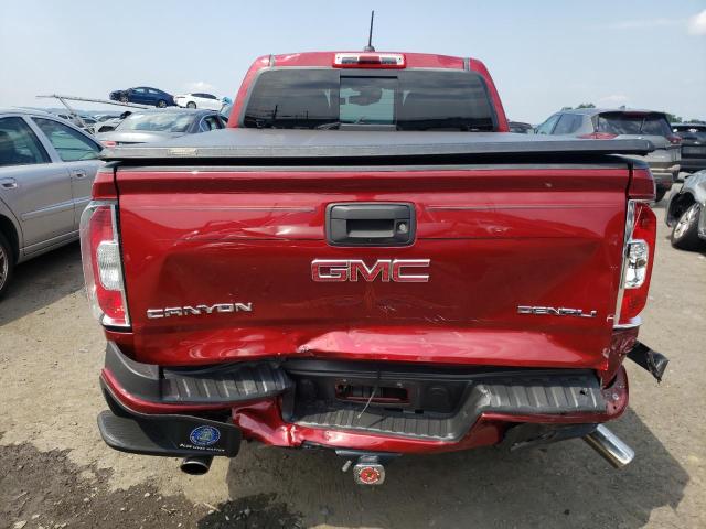 1GTG6EEN9H1241978 - 2017 GMC CANYON DENALI RED photo 6