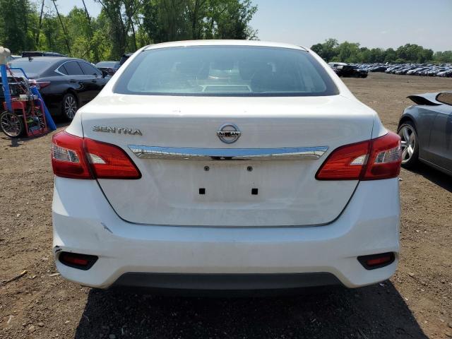 3N1AB7APXGY273713 - 2016 NISSAN SENTRA S WHITE photo 6