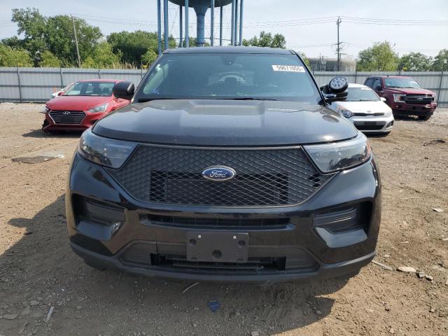 1FM5K8AB4PGB76366 - 2023 FORD EXPLORER POLICE INTERCEPTOR أسود صورة 5