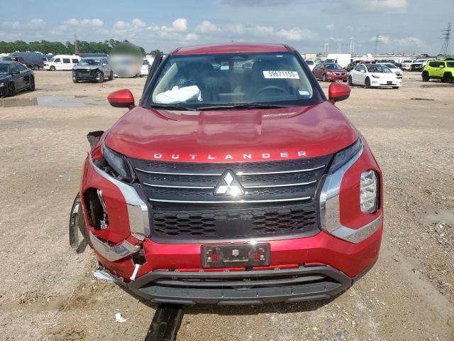 JA4J3TA80NZ018125 - 2022 MITSUBISHI OUTLANDER ES Կարմիր լուսանկար 5