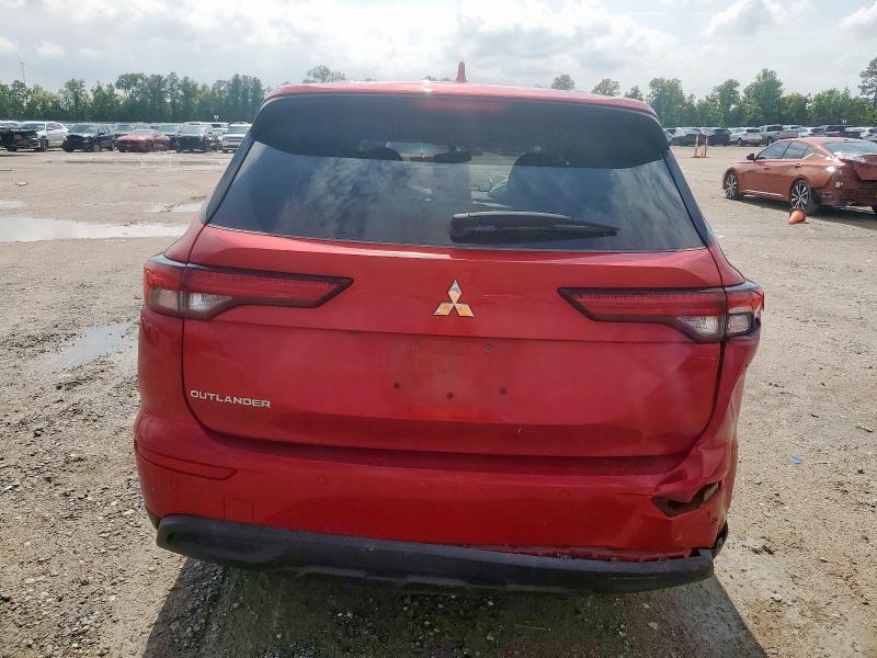 JA4J3TA80NZ018125 - 2022 MITSUBISHI OUTLANDER ES Կարմիր լուսանկար 6
