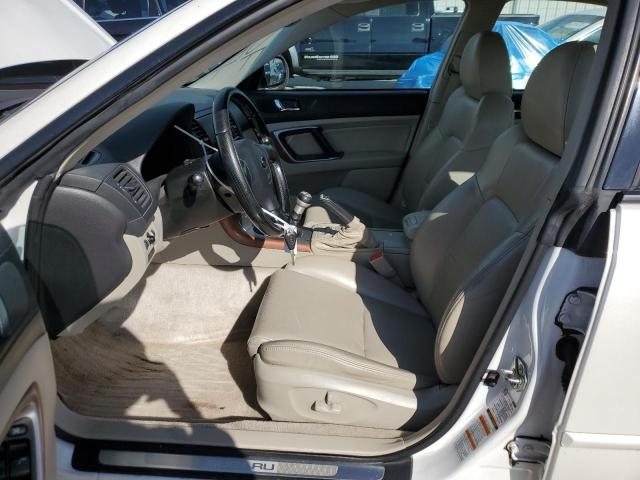 4S3BL676356216099 - 2005 SUBARU LEGACY GT LIMITED WHITE photo 7