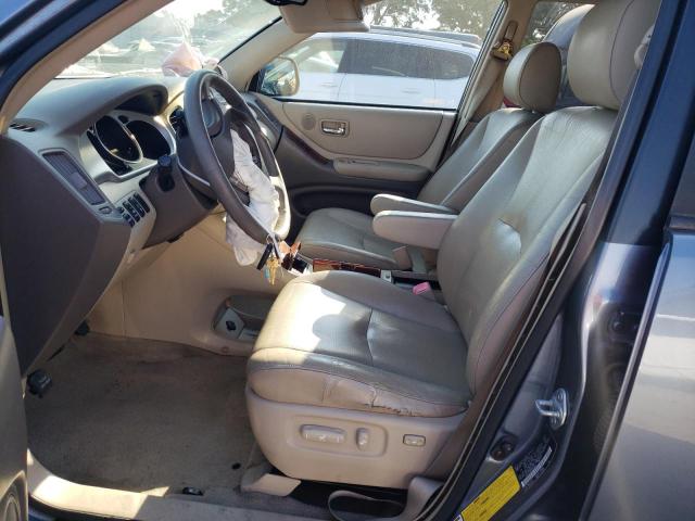 JTEEP21A840056466 - 2004 TOYOTA HIGHLANDER GRAY photo 7