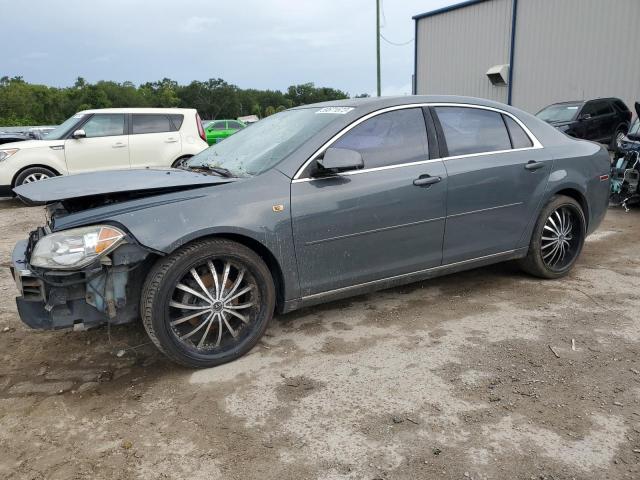 1G1ZH57B384253654 - 2008 CHEVROLET MALIBU 1LT GRAY photo 1