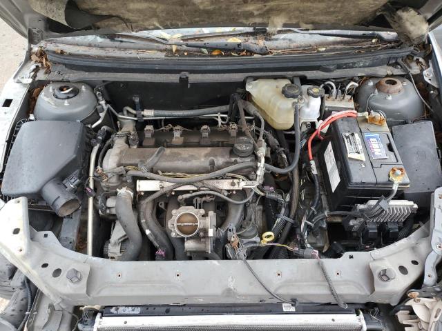 1G1ZH57B384253654 - 2008 CHEVROLET MALIBU 1LT GRAY photo 11