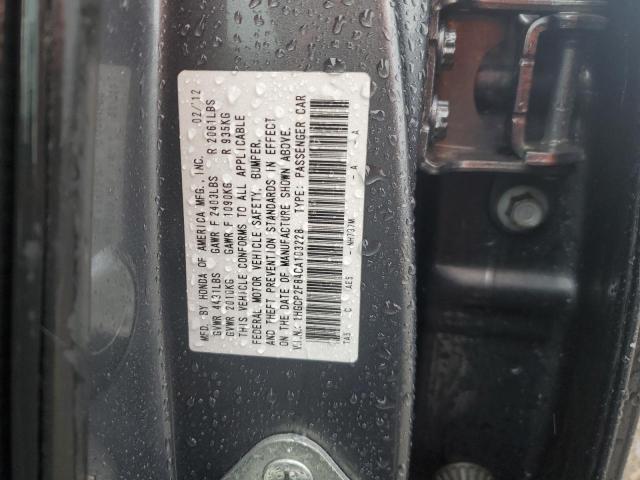 1HGCP2F84CA103228 - 2012 HONDA ACCORD EXL GRAY photo 12