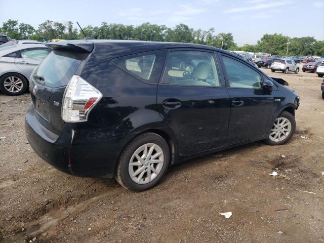 JTDZN3EU5C3017255 - 2012 TOYOTA PRIUS V BLACK photo 3