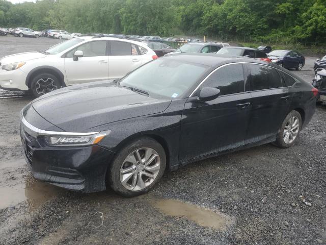 1HGCV1F12KA071400 - 2019 HONDA ACCORD LX BLACK photo 1