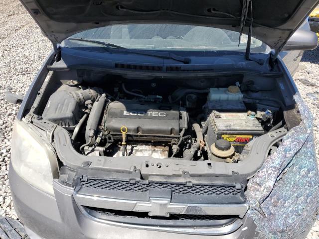 KL1TD5DEXBB152807 - 2011 CHEVROLET AVEO LS 银色 照片 11