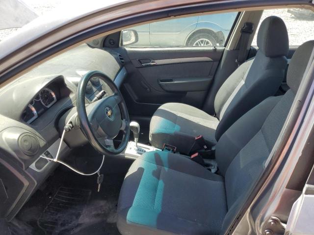 KL1TD5DEXBB152807 - 2011 CHEVROLET AVEO LS 银色 照片 7