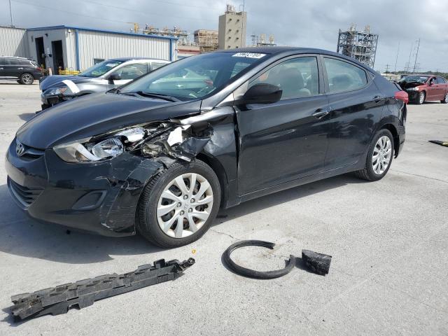 5NPDH4AE2BH020736 - 2011 HYUNDAI ELANTRA GLS BLACK photo 1