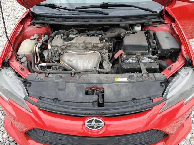 JTKJF5C74GJ020936 - 2016 TOYOTA SCION TC წითელი ფოტო 11