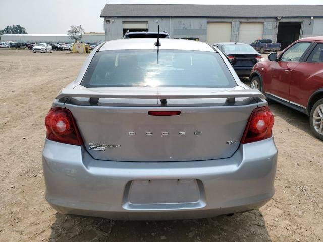 1C3CDZCB0DN548757 - 2013 DODGE AVENGER SXT GRAY photo 6