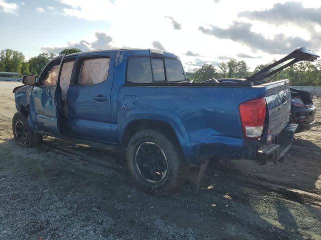 3TMAZ5CN3HM043870 - 2017 TOYOTA TACOMA DOUBLE CAB BLUE photo 2