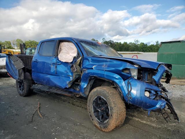 3TMAZ5CN3HM043870 - 2017 TOYOTA TACOMA DOUBLE CAB BLUE photo 4