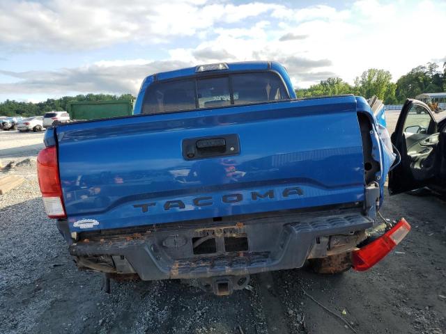3TMAZ5CN3HM043870 - 2017 TOYOTA TACOMA DOUBLE CAB BLUE photo 6