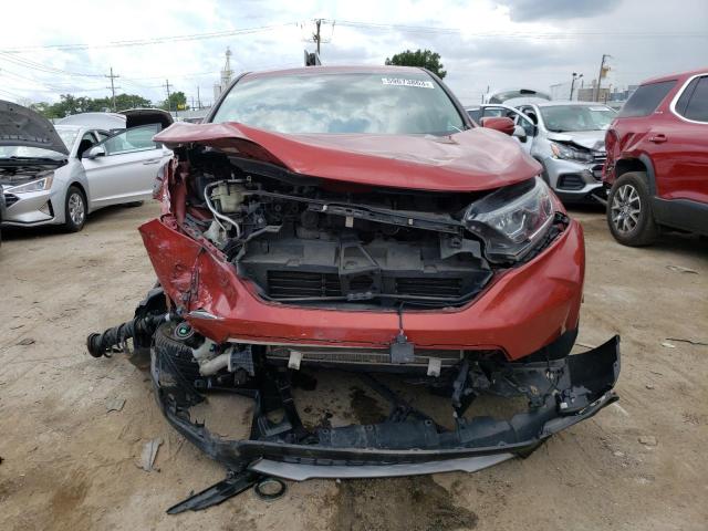 2HKRW2H52KH629623 - 2019 HONDA CR-V EX MAROON photo 5