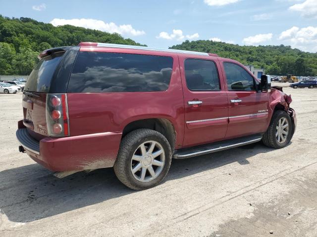 1GKFK668X7J362446 - 2007 GMC YUKON XL DENALI BURGUNDY photo 3