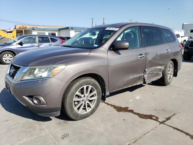 5N1AR2MM3EC701264 - 2014 NISSAN PATHFINDER S CHARCOAL photo 1