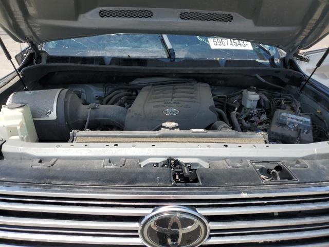 5TFFY5F10JX240089 - 2018 TOYOTA TUNDRA CREWMAX LIMITED GRAY photo 11