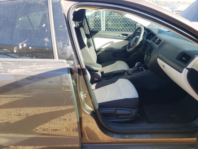 3VW2K7AJ8FM320124 - 2015 VOLKSWAGEN JETTA BASE 棕色 照片 5