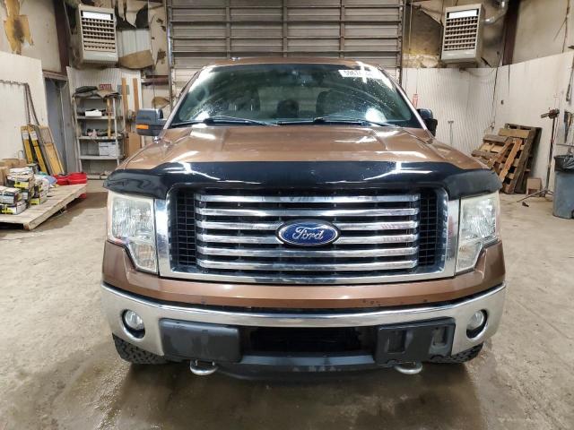 1FTFW1ET8BKE08254 - 2011 FORD F150 SUPERCREW BROWN photo 5