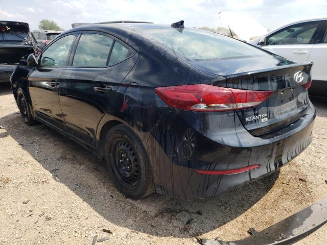 5NPD74LF1JH378644 - 2018 HYUNDAI ELANTRA SE BLACK photo 2