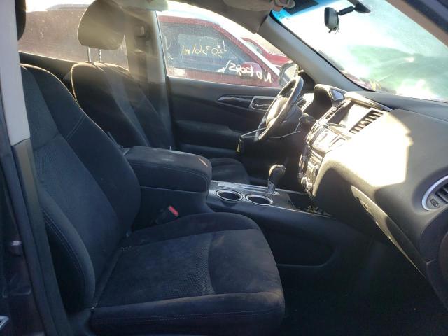 5N1AR2MN2EC621253 - 2014 NISSAN PATHFINDER S GRAY photo 5