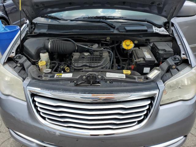 2C4RC1BG9ER447471 - 2014 CHRYSLER TOWN & COU TOURING GRAY photo 12